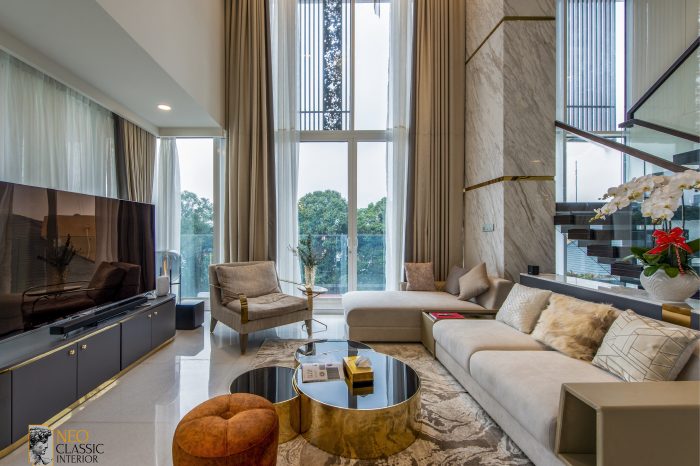 1-14 Thiết kế nội thất chung cư theo phong cách tân cổ điển