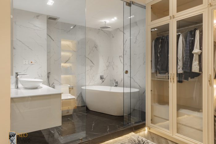 10-19 Thiết kế nội thất chung cư theo phong cách tân cổ điển