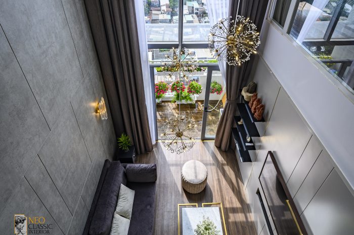 3-17 Thiết kế nội thất chung cư theo phong cách tân cổ điển