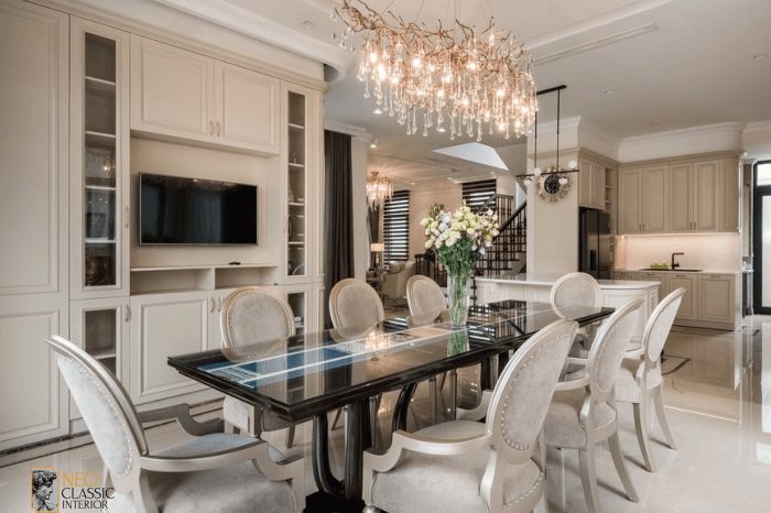 3-18 Thiết kế nội thất chung cư theo phong cách tân cổ điển