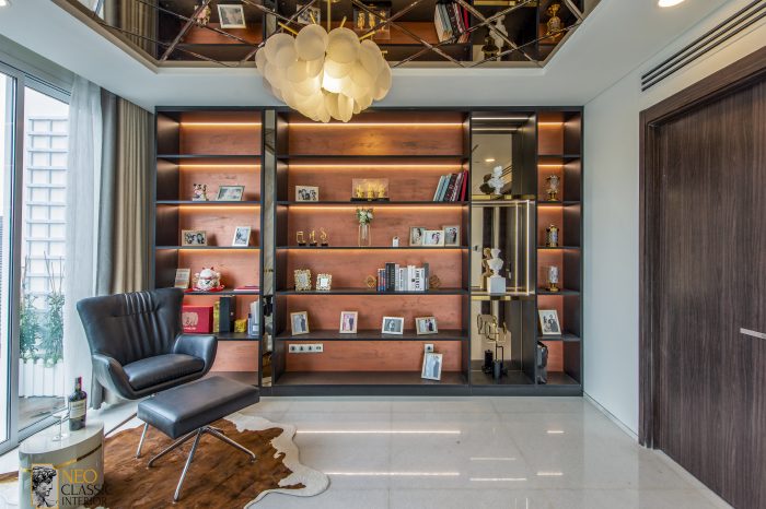 4-14 Thiết kế nội thất chung cư theo phong cách tân cổ điển