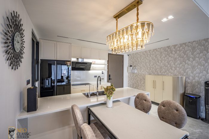 5-15 Thiết kế nội thất chung cư theo phong cách tân cổ điển