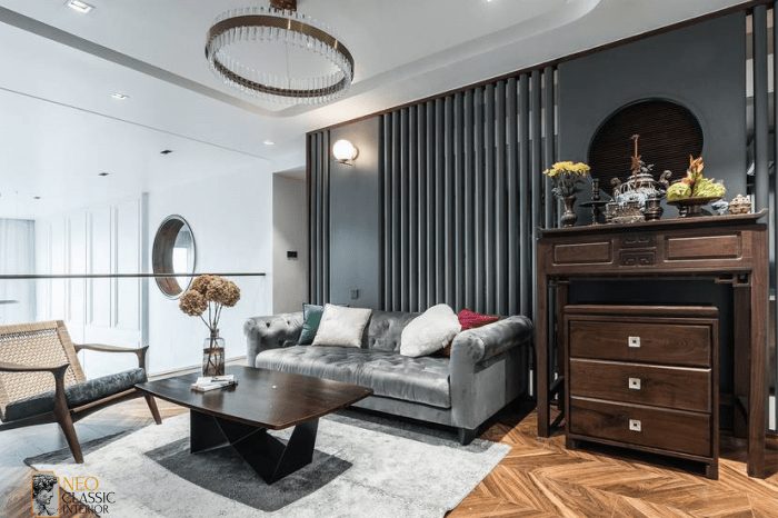 6-13 Thiết kế nội thất chung cư theo phong cách tân cổ điển